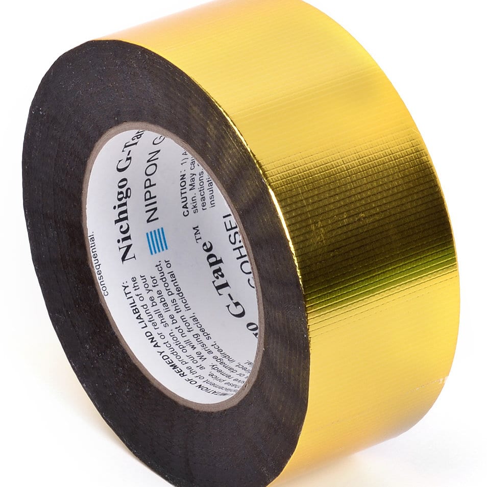 G-Tape Low Residue High Adhesion Tape - Gold Foil - 2 x 164' - CY