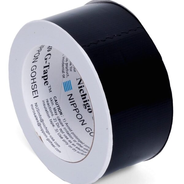 G-Tape Permanent Adhesion Construction Tape - Black - 2" x 65'