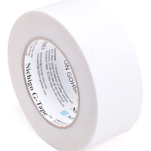 G-Tape Permanent Adhesion Construction Tape - White- 2" x 65'