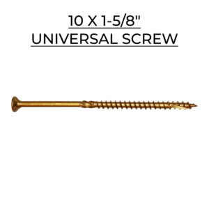 U2 Fasteners Universal Screw 10 X 1-5/8"
