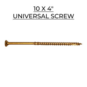 U2 Fasteners Universal Screw 10 X 4"