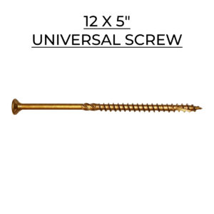 U2 Fasteners Universal Screw 12 X 5"