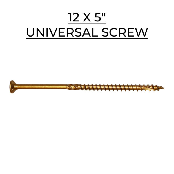 U2 Fasteners Universal Screw 12 X 5"