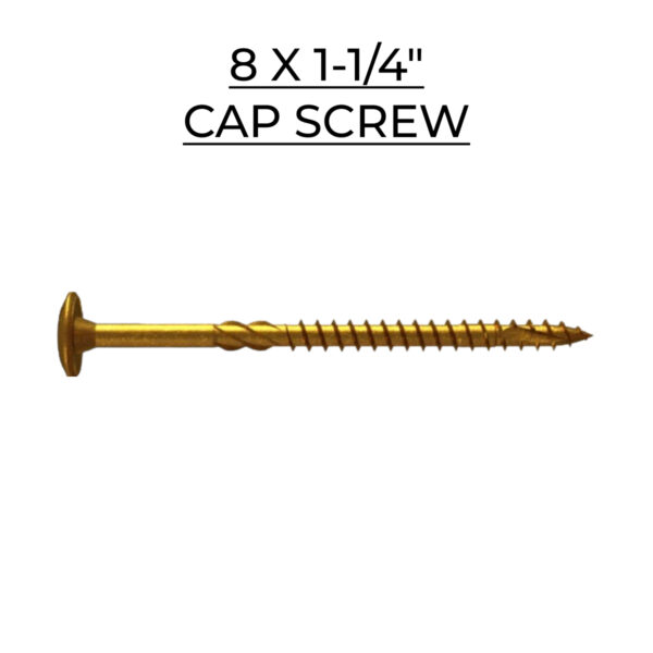 U2 Fasteners Cap Screw 8 X 1-1/4"