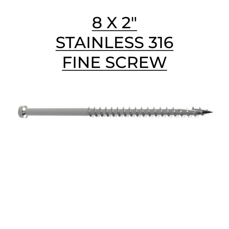Fine-Screw-S316-8x2