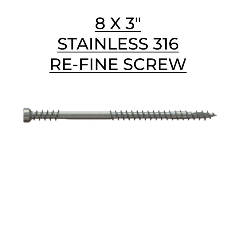 Re-Fine-Screw-S316-8x3