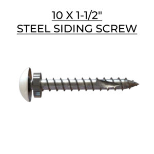 U2 Fasteners Steel Siding Screw 10 X 1-1/2"
